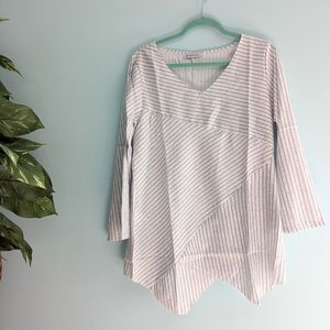 Misslook Striped Shirt Dress Size XL